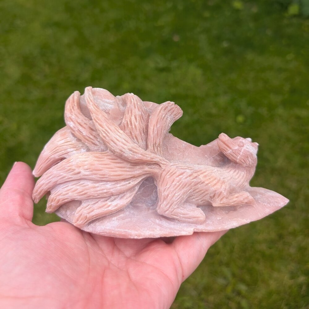 Pink opal fox